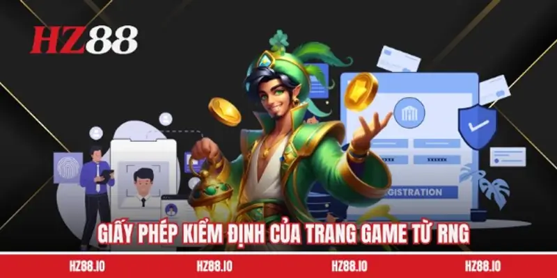 Giấy phép kiểm định RNG
