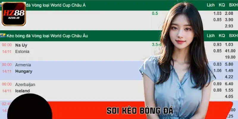Hướng Dẫn Soi Kèo Bóng Đá Chính Xác Cho Người Mới Dễ Nhất HZ88