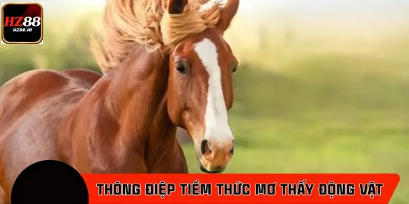 Thông điệp tiềm thức khi mơ thấy động vật