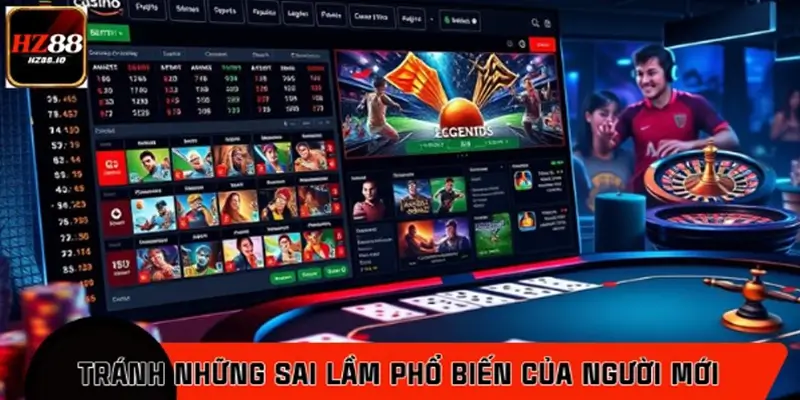 Tránh những sai lầm phổ biến của người mới Tránh những sai lầm phổ biến của người mới